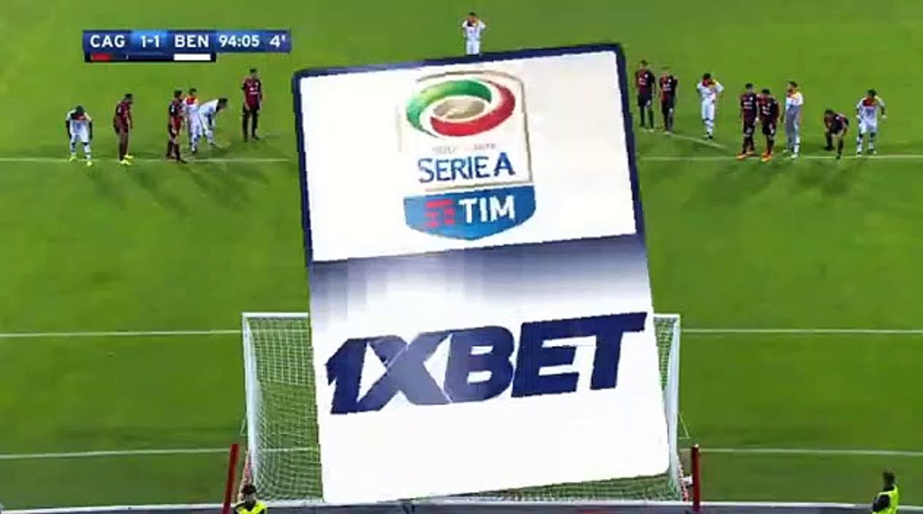(Penalty) Iemmello P. Goal HD -  Cagliari 1-1 Benevento 25.10.2017