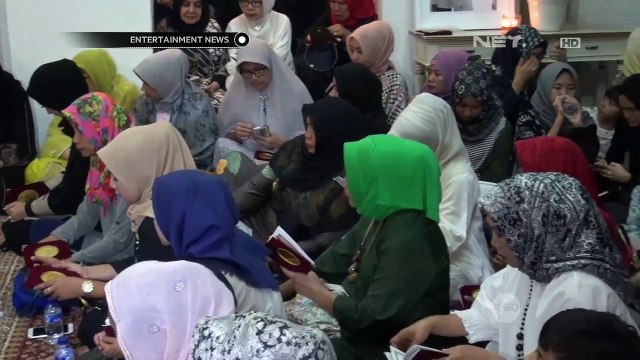 Ririn Ekawati Gelar Pengajian 40 Hari Wafatnya Almarhum Suami Tercinta