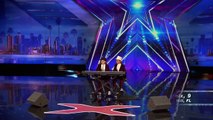 Talented Twins Nail Flight Of The BumbleBee On Keyboard! America's Got Talent