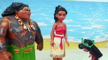 Moana: Tala la Hija de Moana Se Convierte en Sirenita! Parte 1 - Juguetes Fantásticos