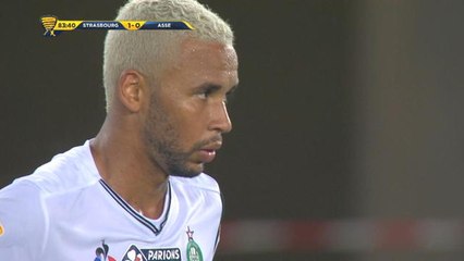 Strasbourg / ASSE - Le magnifique coup franc d'Hernani !