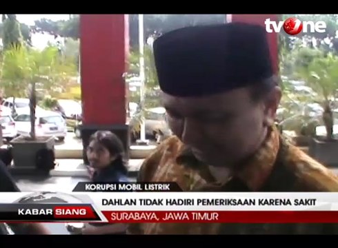 Dahlan Iskan Tak Hadiri Pemeriksaan Kasus Mobil Listrik
