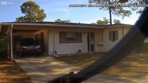 Un policier en pleine dépression fonce dans la maison de son ex-femme avec sa voiture de patrouille