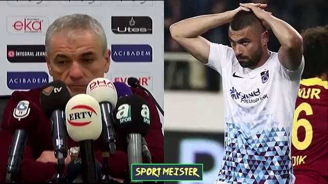 Rıza Çalımbay: Takımda gerginlik var & Malatya 1 0 Trabzonspor maç sonu basın toplantısı
