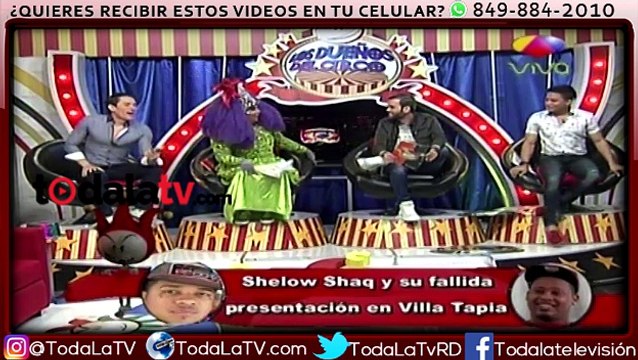 Shelow Shaq y su fallida presentación-Los Cirqueros-Video