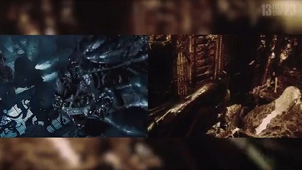 ALIEN QUEEN and ALIEN NEWBORN | ЧУЖИЕ | ALIENS MOVIE SCENE