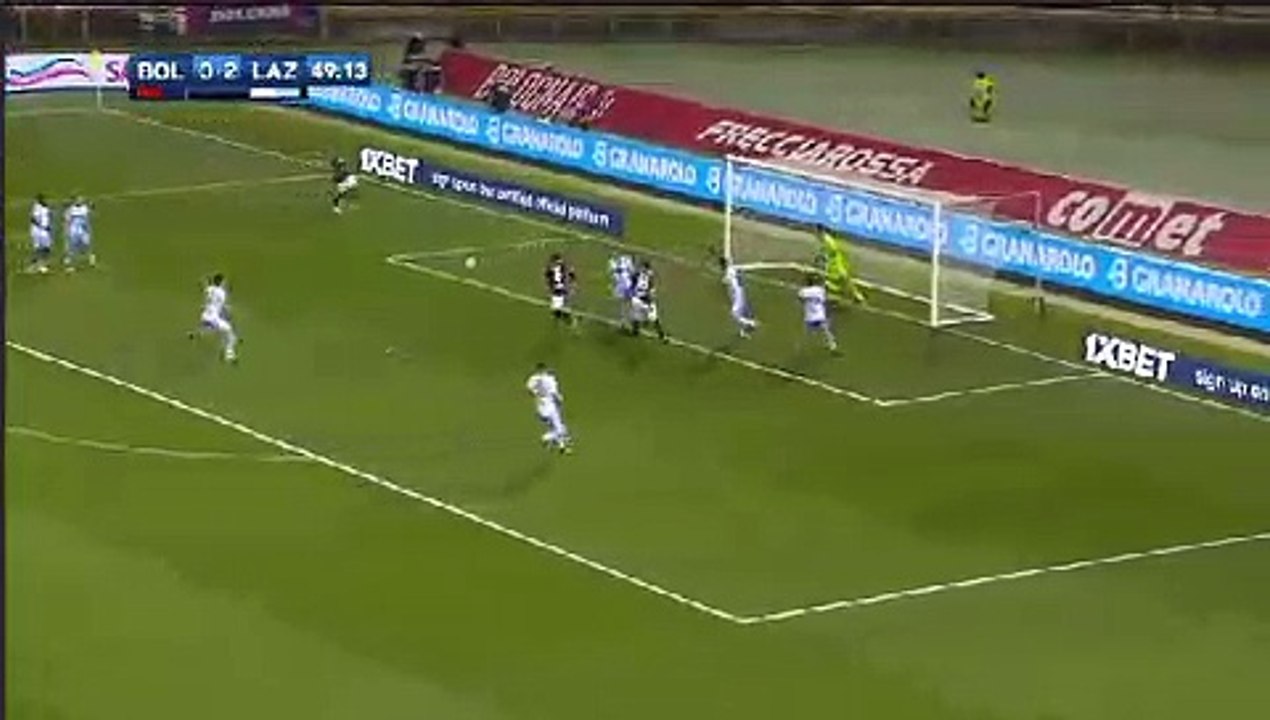 Bologna 1 - 2  Lazio 25102017 Senad Lulic scores own Super Goal 51' HD Full Screen . par Football Highlights & Goals