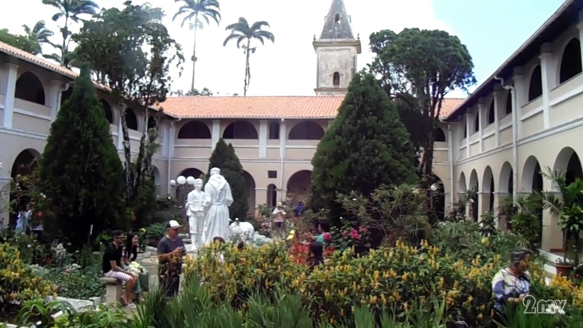 Igreja no convento jesuíta no alto da Serra de Guaramiranga