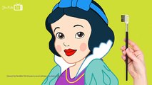 Princess Snow White Doing Makeup And Shopping at the Beauty Salon to Become Very Beautiful