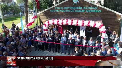 Saruhanlı'da Renkli Açılış