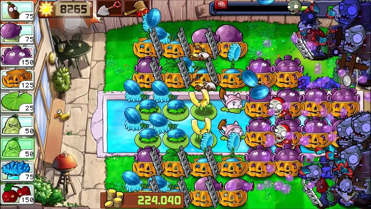 Perfect Strategy Cobless Last Stand Endless Flag 100-105 -Plants vs Zombies