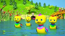 Five Little Ducks - Childrens Kindergarten Nursery Rhyme Song - Cartoon for Kids by Little Treehouse