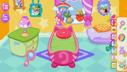 Baby cartoon - New born Puppy doctor care