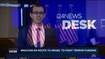 i24NEWS DESK | Mnuchin en route to Israel to fight terror funding | Wednesday, October 25th 2017