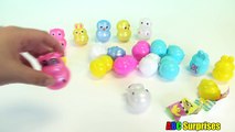 Best Learning Video for Kids Learn FARM ANIMALS Learn COLORS Easter Egg Surprise Toys ABC Surprises