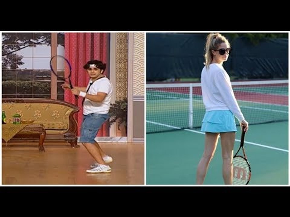 شكل الستات و هي بتلعب تنس في النادي  ... #تياترو_مصر