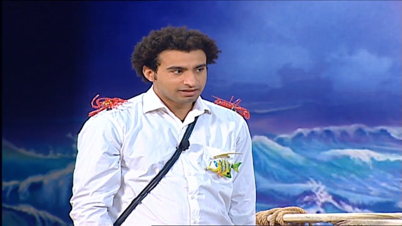 على ربيع ينسى الكلام على خشبة المسرح  ... #تياترو_مصر