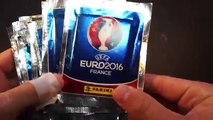 Panini UEFA EM 2016 15 Sticker Tüten Booster Unboxing