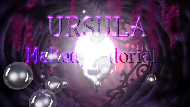 Disney princess Ursula Ariel Make Up tutorial The Little Mermaid costume halloween toys in real-o0ZAFsF63L8