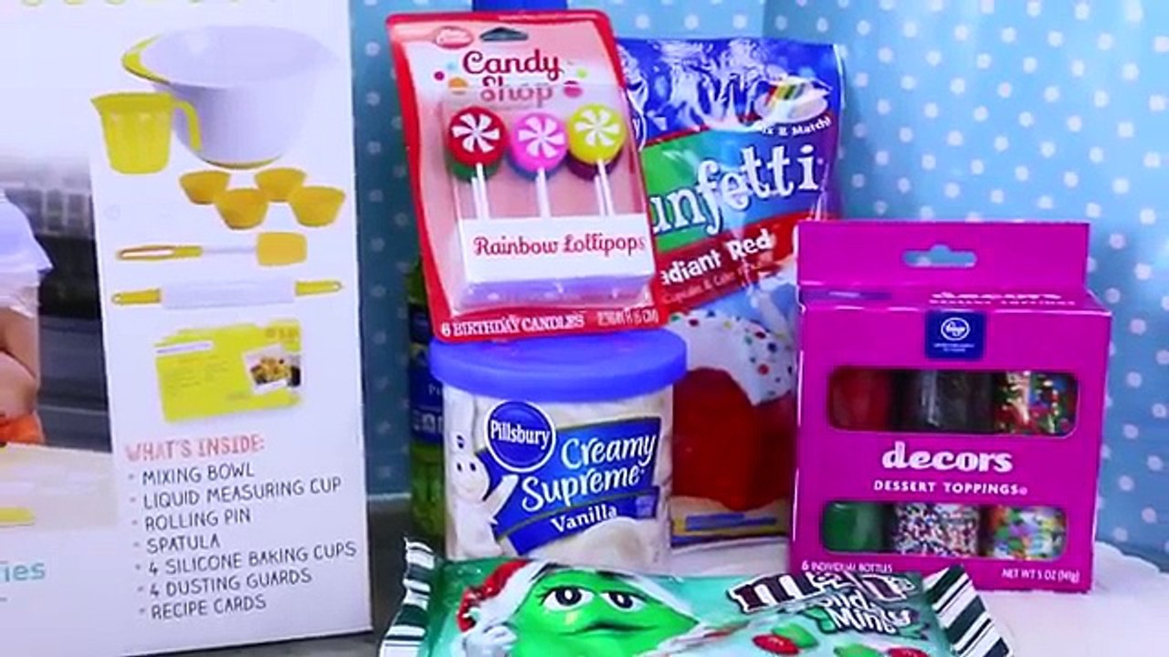 CUPCAKE MAKER MasterChef Junior Baking Kitchen Tools Set Christmas Holiday DIY Cake DisneyCarToys