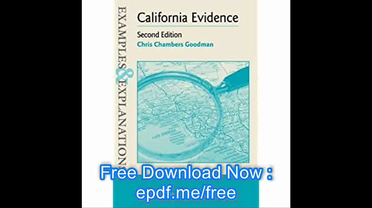 Examples & Explanations California Evidence