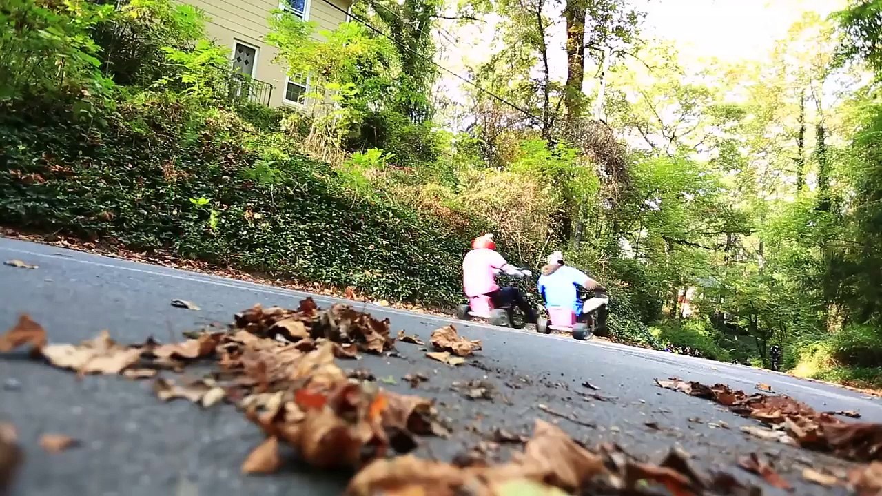 Extreme Downhill Drift Triking