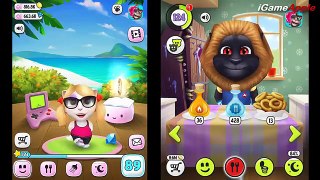 My Talking Tom Great Makeover My Talking Angela iPad Gameplay HD