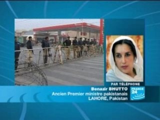 BHUTTO au Telephone EXCLUSIF FRANCE24