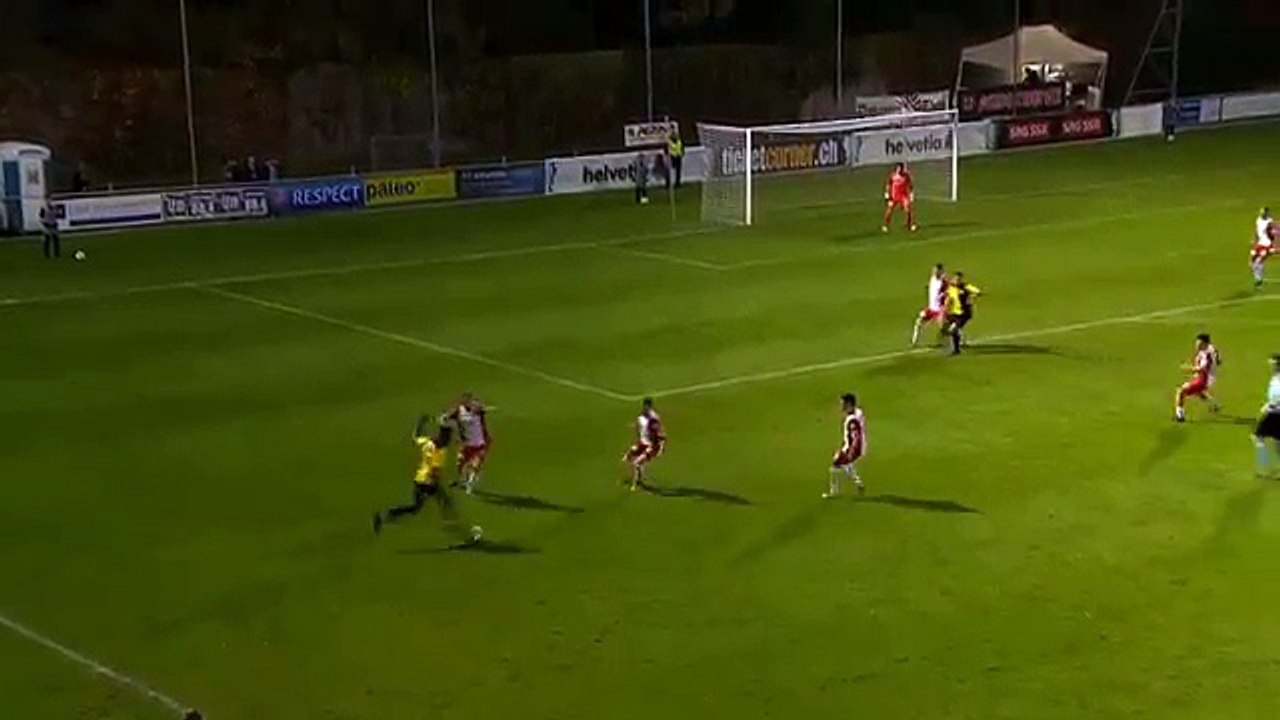 Stade Nyonnais 1:2 Thun (Swiss Cup 25 October 2017)