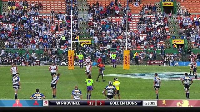 Western Province v Golden Lions - 2nd Half - Semi Final - Currie Cup 2017