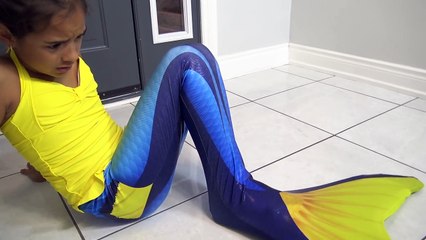 Bad Kids & Giant Mermaid Johny Johny Yes Papa Baby Nursery Rhymes Song for Children Pretend Play-Q-XW_LJlJ-U
