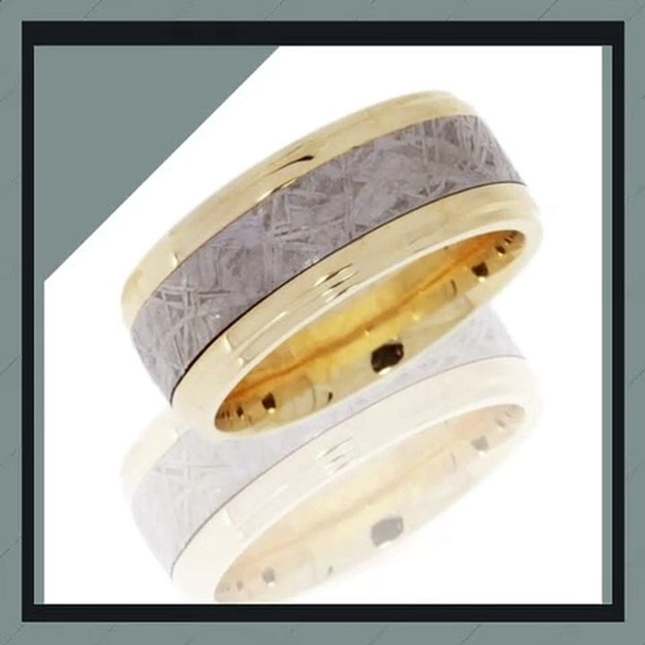 Meteorite RIngs Collection by Magic Hands Jewelry