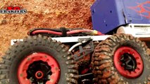 Part2: 20 trucks offroading adventures at Woodgrove Ave - winching, 4x4 rc ion, mudding! trails!