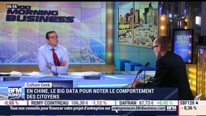 Anthony Morel: Le big data en Chine pour noter le comportement des citoyens - 26/10