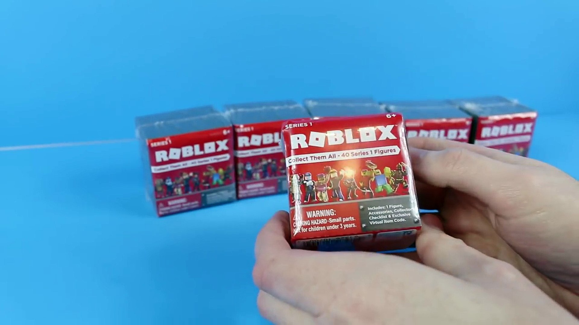 Roblox Surprise Blind Box Toys Opening Series 1 Online Exclusive Items 影片 Dailymotion - roblox toys surprise blind box mystery toy openingunboxing