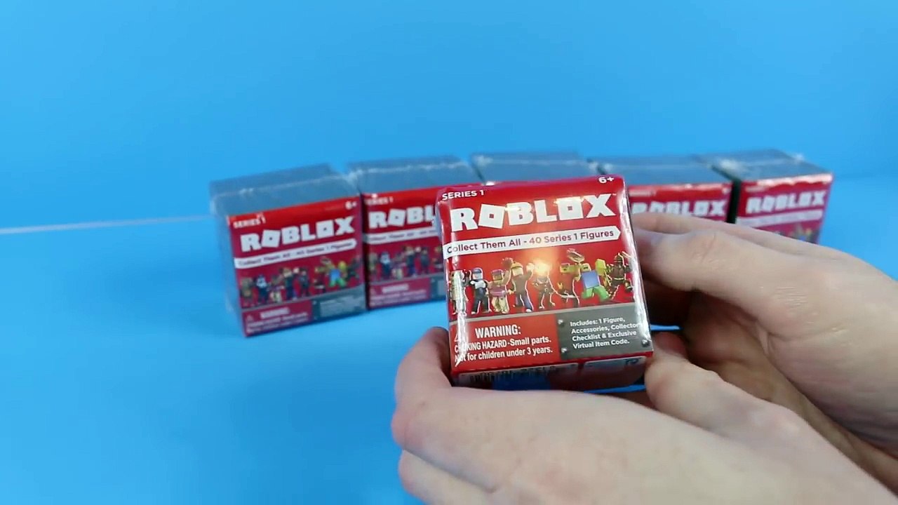 Roblox Surprise Blind Box Toys Opening - Series 1 + Online Exclusive Items