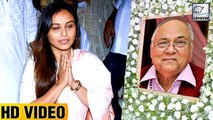 Rani Mukerji At Father Ram Mukherjee's Prayer Meet