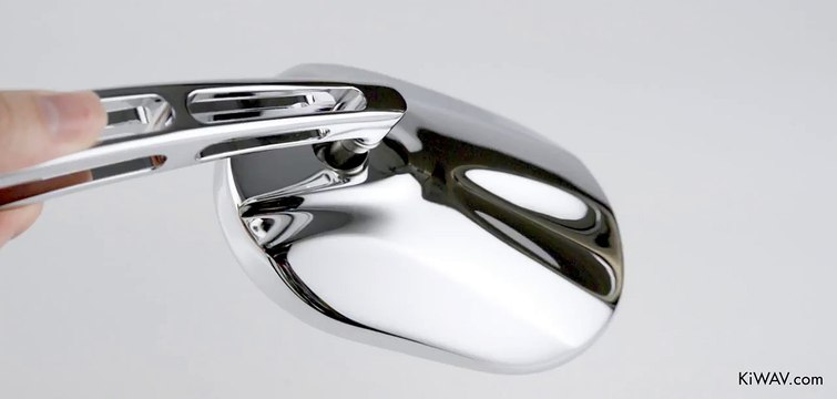 Motorcycle Mirrors Stark Chrome Sportsbike Magazi | KiWAV
