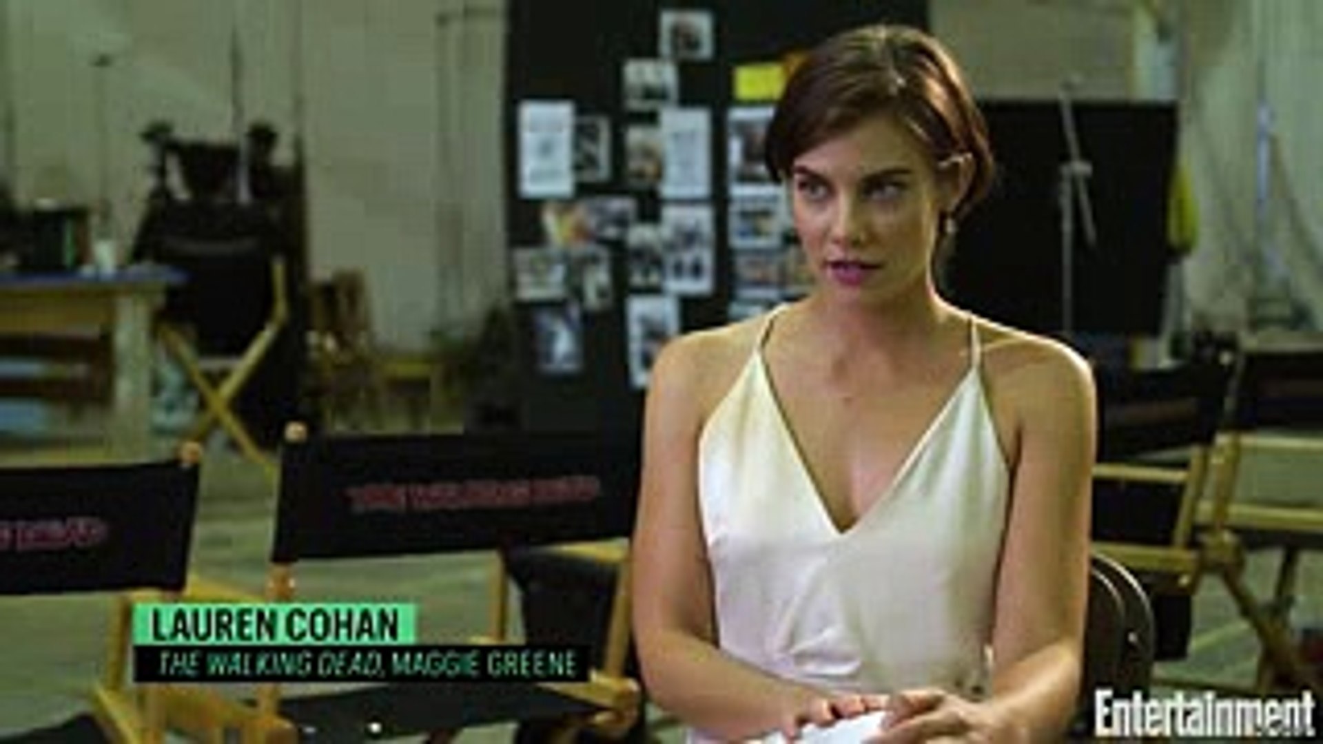 ⁣The Walking Dead's Lauren Cohan Difficult Decisions To Be Made In Season 8  Entertainment Weekl