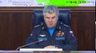 Press conference of the Russian Air Force about attack of Turkish Air Force on the Russian Su-24M