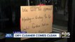 San Tan Cleaners will stay open for customers to retrieve items
