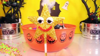 Shimmer and Shine HALLOWEEN GAME Guess Who Trick or Treat Surprise Toys Candy Games for Kids