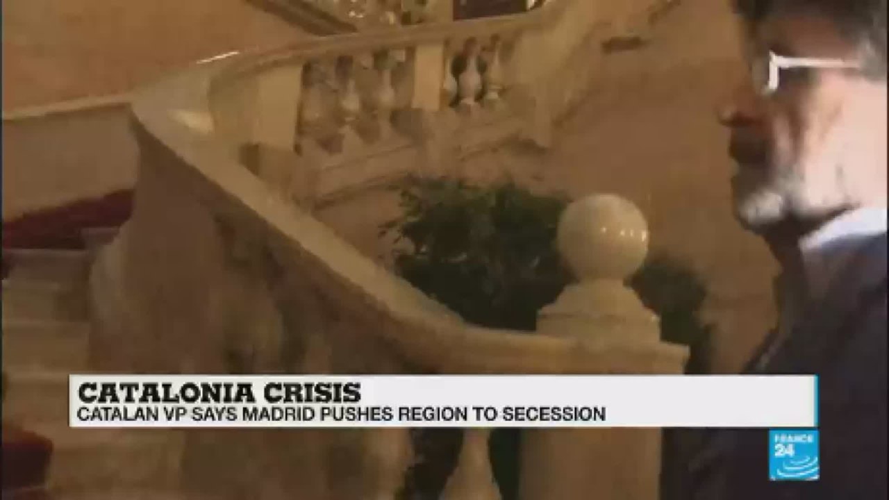Catalonia Crisis: VP says Madrid is pushing region to secession
