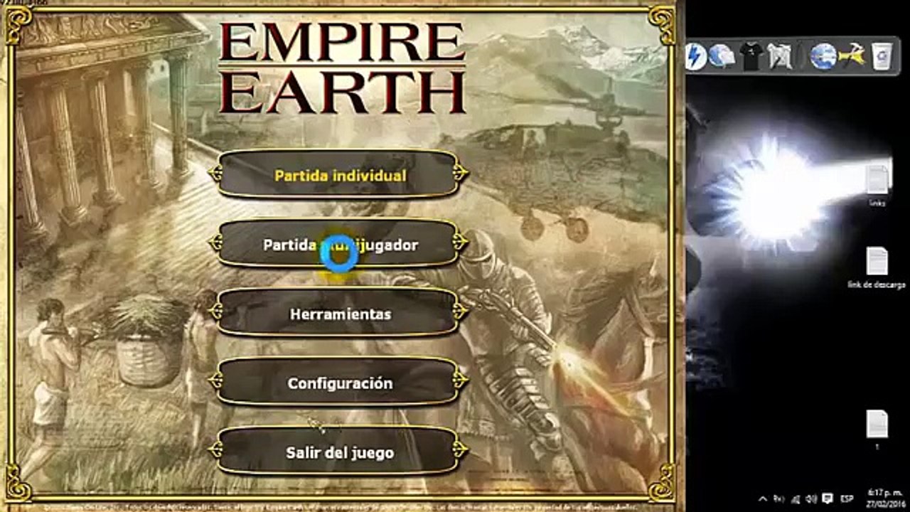 Como Descargar e Instalar Empire Earth + Art Of Conquest En Español Full Para Windows 8,10 2016
