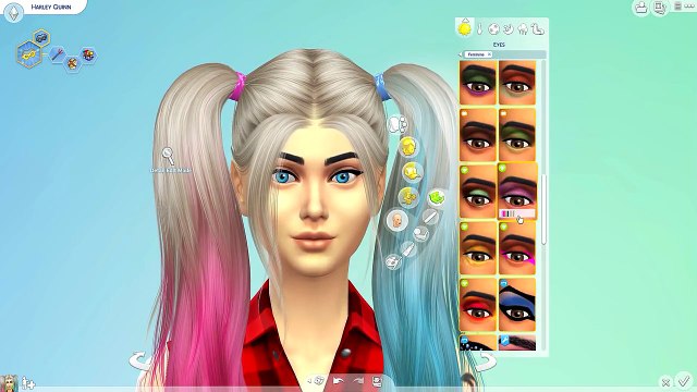 The Sims 4: Create a Sim | HARLEY QUINN - Sims 4 10 Minute CAS CHALLENGE!