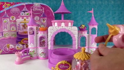 Disney Princess Glitzi Globes Spin & Sparkle Castle Playset Activity | PSToyReviews