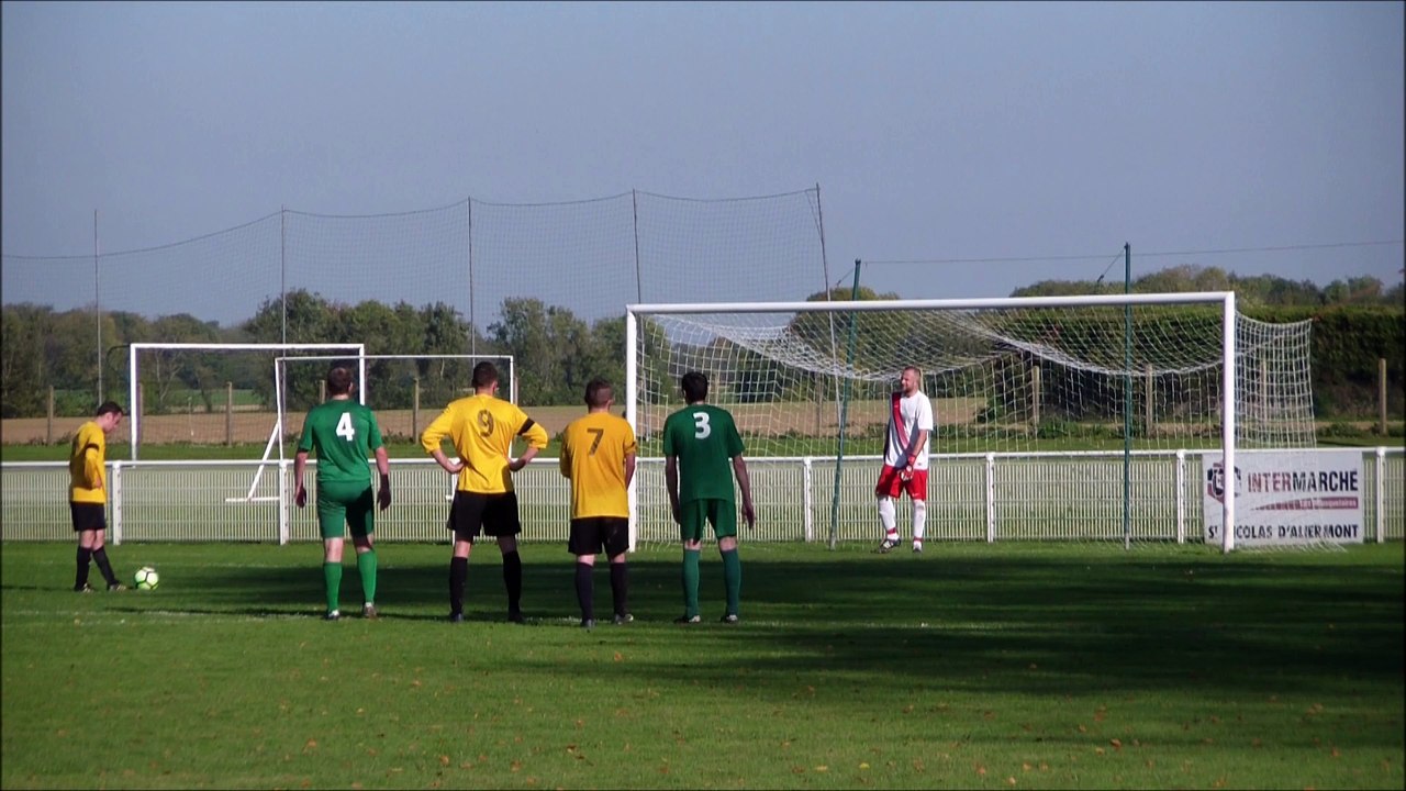 Les 2 premiers buts encaissés à St Nicolas.......