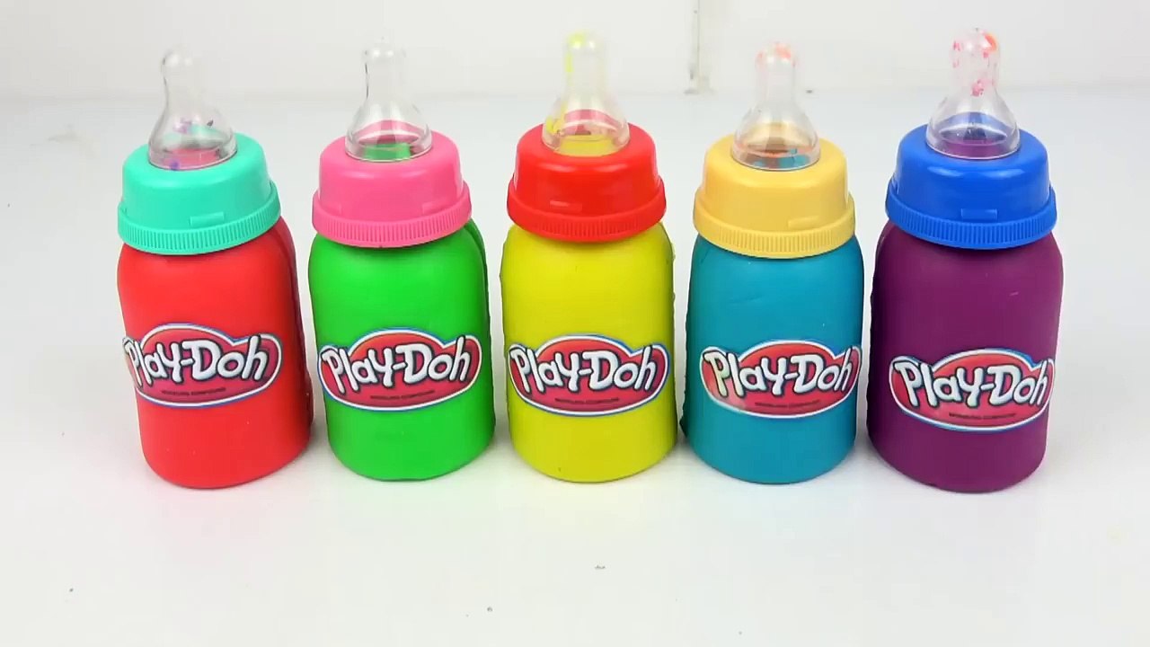 Peppa Pig English Episodes Em Português - Baby Doll Play Doh Surprise Eggs Milk Bottle Finger Family-7qs1_4SxFJM