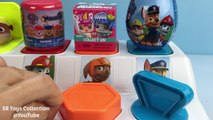 Paw Patrol Pop Up Toy Surprise Eggs Learn Colors Play Doh Ducks with Molds Fun & Creative for Kids