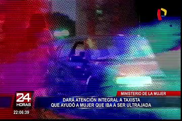 Ministerio de la Mujer brinda atención integral a taxista desfigurado por defender a joven